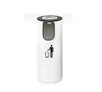Large Outdoor Trash Can with Ashtray, Hotel Lobby Smoke Extinguisher for Public Places, Corridors, Elevator Entrance, Courtyard