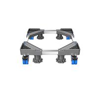 Large Outside Plant Container Base Stand Wheels Movable Washing Machine Trolley Extendable Appliance Rollers 50-75cm Stent Dryer Cookers Base Bracket (4 feet and 4 wheels)