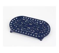 Large Oval Trivet Blue