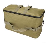 Large Oxford Storage Bag 35cm Multi-Compartment Gear(Green) | Tough oxford fabric, multiple compartments, 35x17x21cm size, ideal for tools, long-lasting use