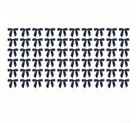 Large Pack Of 60 Fabric Bows For Wedding Birthday Christmas Decorations And Stylish Present Wrapping Designs(black)