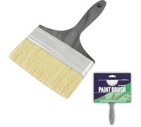 Large Paint Brush 6 INCH Fence Paint Brush for Interior and Exterior for DIY Walls, Gesso, Varnishes, Acrylic Painting, Watercolor, Wood, Wall, Furniture Soft Bristles for Smooth Finish SIZE(6")