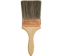 ProDec 4 inch Pure Bristle Trade Professional Wall Brush for Fast Painting with Emulsion Paints on Walls and Ceilings and as a Splash Brush for Plastering, 4" 100mm