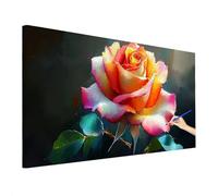Large Paint by Numbers for Adults Flowers 180x80cm, Modern Paint by Numbers Kits, DIY Adult Crafts for Beginner, Canvas Oil Painting Kit for Kids, Hobbies for Adults Women, Autumn Decor Room E-48