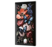 Large Painting by Numbers for Adults, Color Butterfly Paint by Numbers for Children Kits, Without Frame DIY Canvas Oil Painting Gifts, Adult Crafts with 3- Paint Brushes, Home Decor 50x100cm w-25