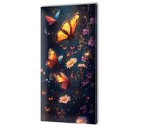 Large Painting by Numbers for Adults, Color Butterfly Paint by Numbers for Children Kits, Without Frame DIY Canvas Oil Painting Gifts, Adult Crafts With 3- Paint Brushes, Home Decor 50x100cm w-23