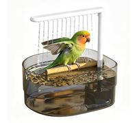 Large Parrot Shower with Electric Bathtub of Running Water