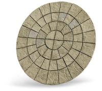Large Patio Circle Kit Santa Maria Weathered York 2.56M Diameter