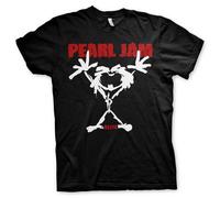 (Large) Pearl Jam 'Stickman' (Black) T-Shirt