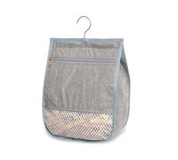 Large Peg Bag, Hanging Storage Bags, Peg Bags for Washing Line with Hook | The 6-Pocket Hanging Storage Bag transforms any wardrobe rail into a neat, vertical organiser.