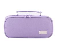 Large Pencil Bag - School Pencil Bag, Polyester Pencil Kit | One Pencil Bag A, AV with Multilayer | Multifunctional Pencil Bag from To Be Located With Multiple Internal Compartments And Nice, purple
