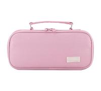 Large Pencil Bag - School Pencil Bag, Polyester Pencil Kit | One Pencil Bag A, AV with Multilayer | Multifunctional Pencil Bag from To Be Located With Multiple Internal Compartments And Nice, pink