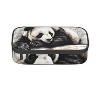 Large Pencil Case for Girls Boys Sketching Panda Pencil Case Kids Aesthetic Pencil Case School Stationery Pen Case Preppy Stuff