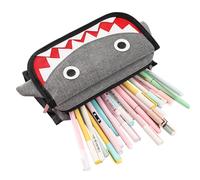 Large Pencil Case Organizer - Large Capacity Stationery Organizer Bag, Storage Tool for Sorting, Long-Lasting Oxford Cloth Gear, School Accessory Piece with Snug Closure, Animal Print Tool for Packing