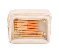 Large pencil case with removable and foldable storage pouch for | Pencil Bag for Students Writers Teens Adults Artists Study Home Office Dorm