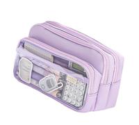 Large Pencil Case Zippers Pen Holder Pencil Organizers Bag Expandable Pencil Bag Large Stationery Pen Storage Pouches Multifunctional Pencil Container