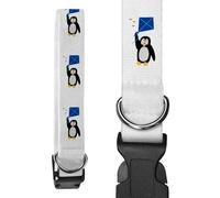 Large 'Penguin Flying With The Birds' Dog Collar (PR00057208)
