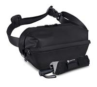 Large Performance Crossbody Sling Belt Bag Fanny Pack Tech Pouch | 600D Waterproof Fabric & Marine-Grade YKK Zips | Includes Umbrella Inside Dedicated Wet Pocket | For Travel & EDC For Men & Women