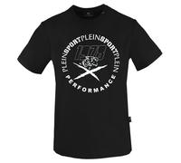 Large Performance Logo Black T-Shirt Plein Sport Black L