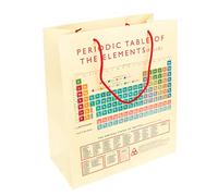 Large Periodic Table Party Paper Gift Bag with Handle