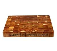 Large Personalised Acacia Wood Chopping Board 40cm x 30cm x 4cm