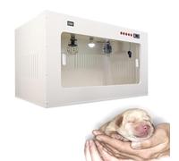 Large Pet Incubator Box for Dogs & Kittens - Heated Brooder Nursery Ideal for Puppies, Kittens & Small Animals - 80x50x50cm Pet Care Solution