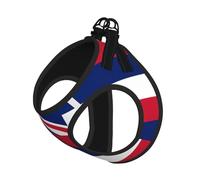 Large Pet Leash Vest & Dog Hawaii Flag Print Harness Set â€“ Soft, Light, Breathable Mesh for Small Dogs & Cats