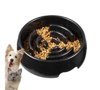 Large Pet Slow Feeder Dog Bowl - Food and Water Bowl | Interactive Dog Slow Feeder Bowl | Slow Bowl Maker for Dogs | Interactive Anti-Chockin