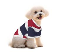 Large Pets Dogs T-Shirt, Thailand Flag Print Cats Cotton Sweatshirts, for Chihuahua Yorkie Puppy Clothes Short Sleeve