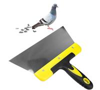 Large Pigeon Droppings Scraper Bird Poop Remover Stainless Steel Bird Droppings Cleaning Scraper