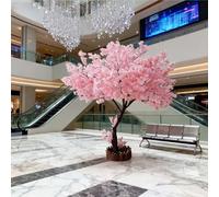 Large Pink Wishing Tree with Realistic FlowersPerfect for Christmas Indoor/Outdoor Decoration Home Office Party & Wedding 2.5ft x 2.5ft