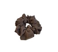 Large Plain Color Chiffon XL Jumbo Hair Scrunchies For Hair Ponytail Holder Bobbles Elastic Colorful Oversized Giant Scrunchy Hair Bands Ties (CHOCOLATE)