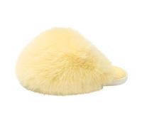 Large Plain Soft Sole Slippers - Ideal for Winter Warm Slippers in Various Colours Shoes Women 36 Sneakers, yellow, 9 UK
