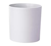 Large Plant Pot Ceramic Garden Pots with Hole Cylindrical Flower Decorative Small for Indoor Outdoor Flowers Garden Home Decor (White, A 3.5 inch)