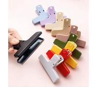 Large Plastic Bulldog Clips, 100mm Extra Strong Paper Grip, Multicolour, for Notes, Filing and Receipt Paper Qty 5 Clips