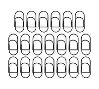 Large Plastic Covered Wire Fancy PAPERCLIPS Multi Purpose Set Ideal for Home School Office