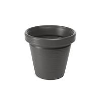 Large Plastic Round Flower Pot Planter Garden Decoration Plant Pot Outdoor, Planters, Patio, Garden, Home Décor, Porch (55cm, Anthracite)
