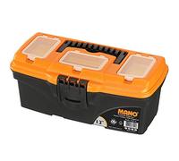 Large Plastic Toolboxes Tool Storage Organisers with Lockable Lids, Carry Handles and Light Weight/Available in Several Sizes (13")