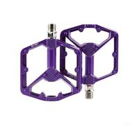 Large Platform Bike Pedals 125mm Aluminum Alloy | Wide 125x100mm for surface, secure foot grip, reduces slippage, intense riding control