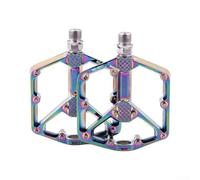 Large Platform Bike Pedals 125mm Aluminum Alloy | Wide 125x100mm for surface, secure foot grip, reduces slippage, intense riding control