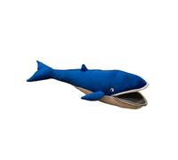 Large Polar Whale Plush Toy, Soft Plush with Openable Mouth Design for Hugs and Nautical Theme Room Decor, Large Mouth Whale