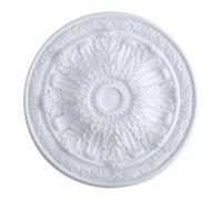 Large Polystyrene Diy Ceiling Rose Centre Medallion Rosette Ornate Floral Base