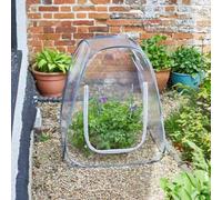Large Pop Up Greenhouse Outdoor 70cm Heavy Duty Poly Tunnels Marco Paul Clear One Size