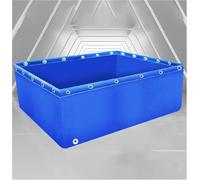 Large Portable Aquarium Pool Pond, Foldable Water Storage Tank with Grommets for Fish, Emergency Supply, Durable Canvas, 0.6x1x0.5m, Heavy-Duty Design