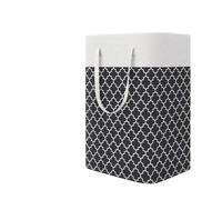 Large Portable Foldable Laundry Basket for Dirty Clothes, Space-Saving | Large portable foldable laundry basket designed for holding dirty clothes, featuring a convenient space-saving design for