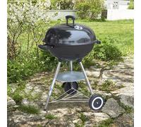 Large Portable Round Kettle Charcoal Grill BBQ Outdoor Barbecue Heat Control Picnic Party Camping 80D x 48W x 48H (BBQ701-Round)