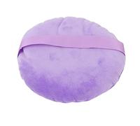 Large Powder Puff, Large Round Loose Body Powder Puff Round Fluffy Powder, Soft Swansdown, for All Skin, Perfect Size with Easy Clean (Purple)