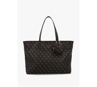 Large Power Play II Brown Logo Tech Tote Bag - Bne / One Size
