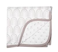 Large Premium Knit Baby 3 Layer Stretchy Quilt Blanket"Bliss" by Copper Pearl