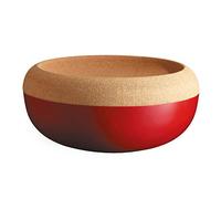 Large Preserving/Fruit Bowl, Ceramic, Rouge Grand Cru, 35,5 x 35,5 x 16 cm